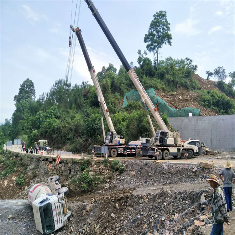铜川铜川24小时应急道路救援吊装吊装现场实拍